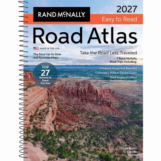 Road Atlas USA Spiral Bound & Midsize