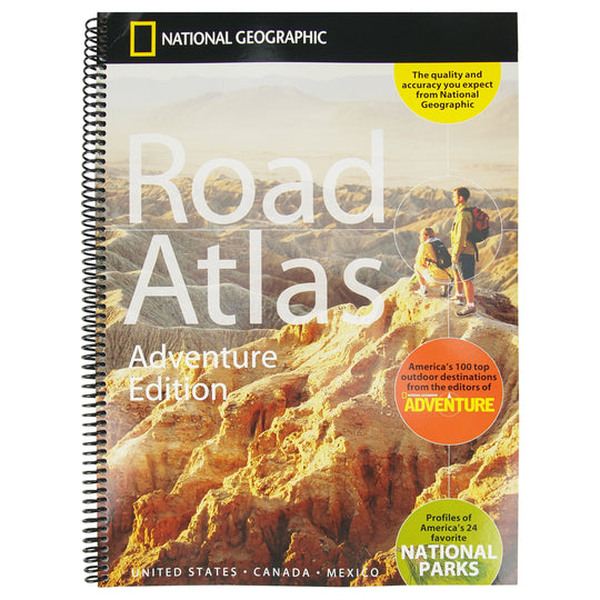 spiral bound road atlas