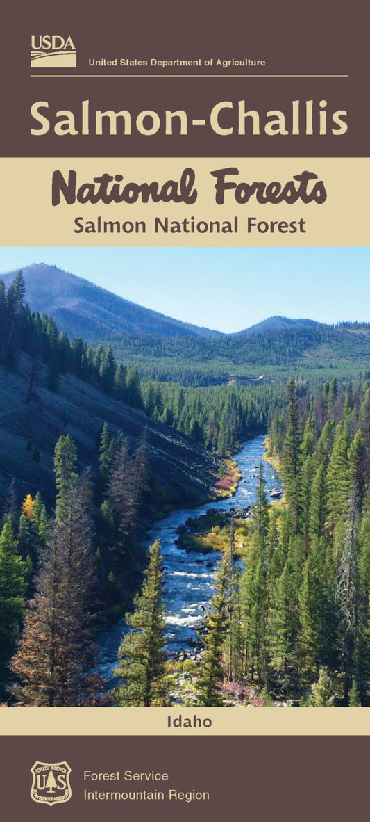 Salmon National Forest - Salmon-Challis National Forest Service Map - Cover