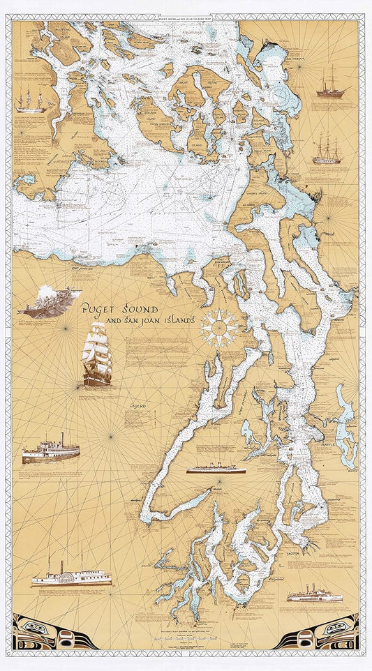Sobay Puget Sound and San Juan Islands Chart