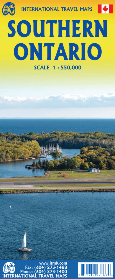 Southern Ontario Travel & Reference Map by ITMB - Cover