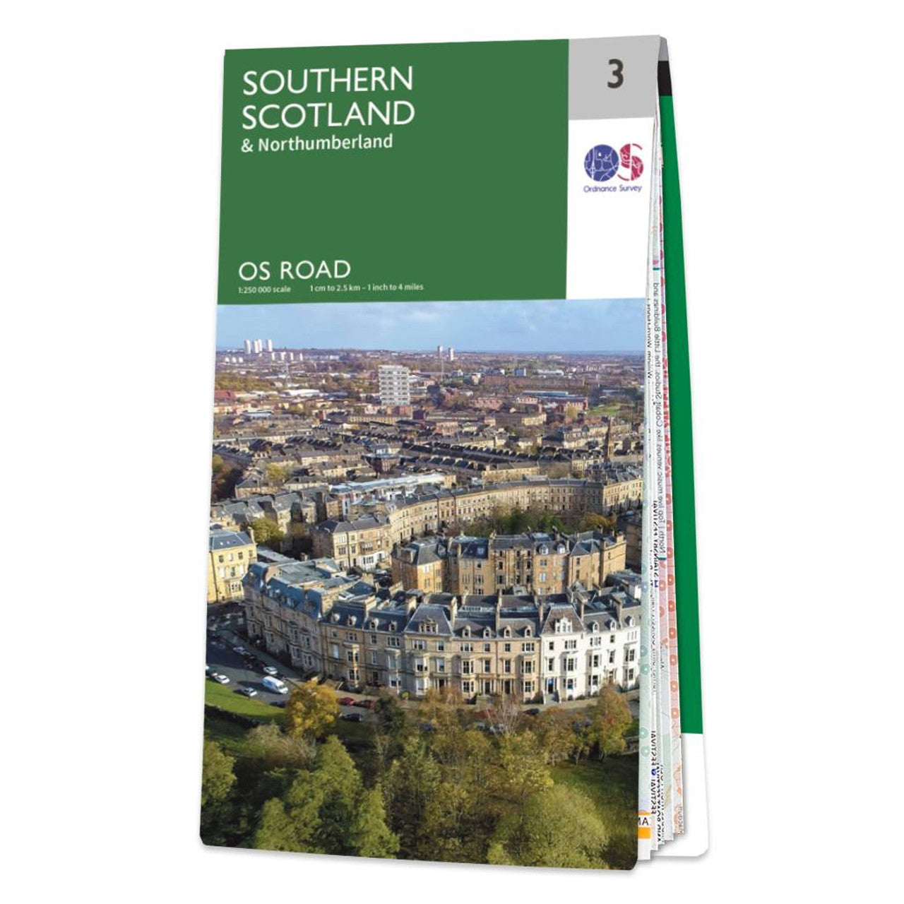Southern Scotland Road & Reference Map by Ordnance Survey - Cover