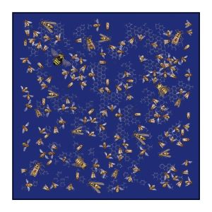 Geography Bandana - Bees Theme