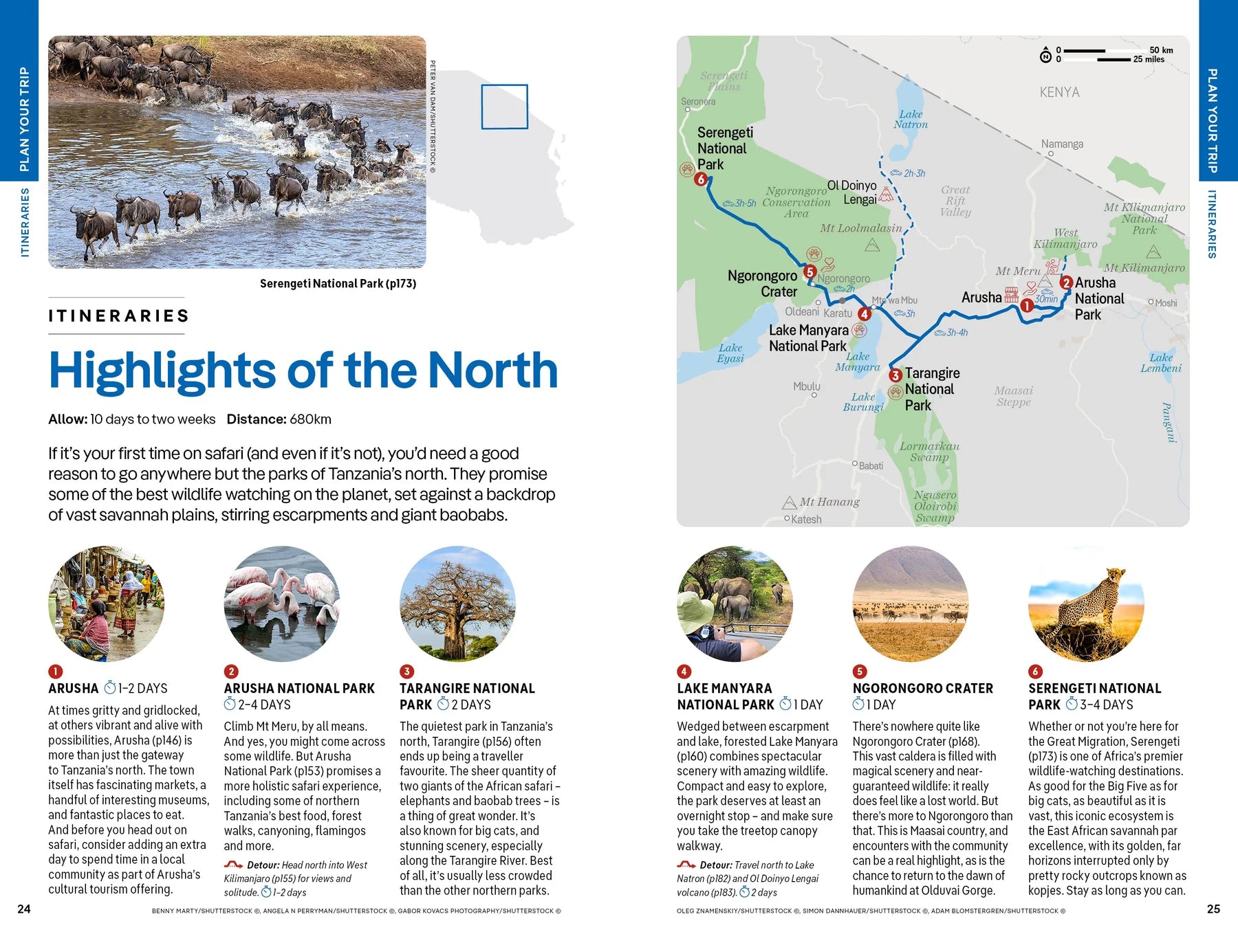 Tanzania Travel Guide Book by Lonely Planet - Sample Page