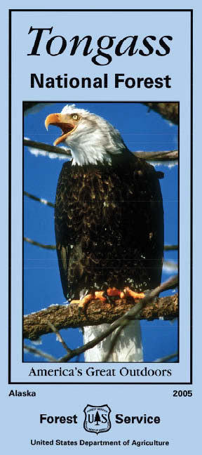 Tongass National Forest Service Map - Cover