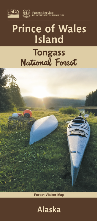 Tongass National Forest - Prince of Wales Island Forest Service Map - Cover