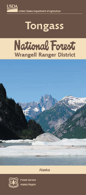 Tongass National Forest - Wrangell Ranger District Forest Service Map - Cover