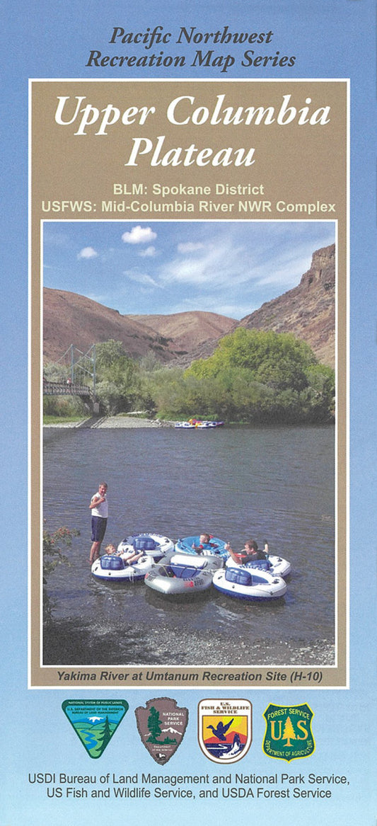 Upper Columbia Plateau Recreation Forest Service Map - Cover