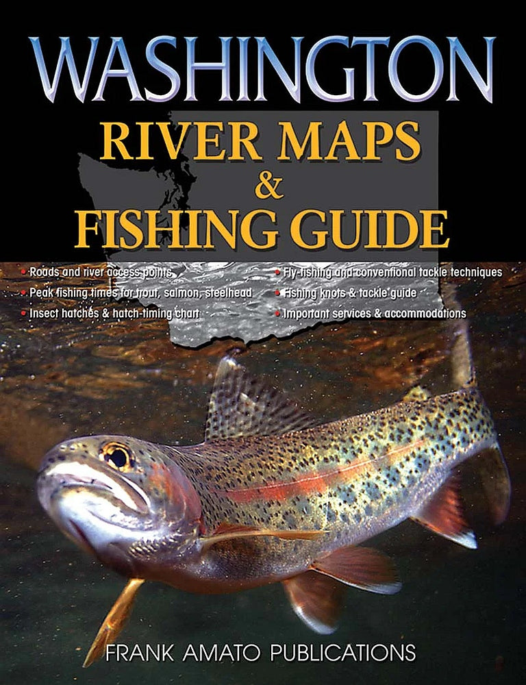 Washington River Maps & Fishing Guide – Metsker Maps
