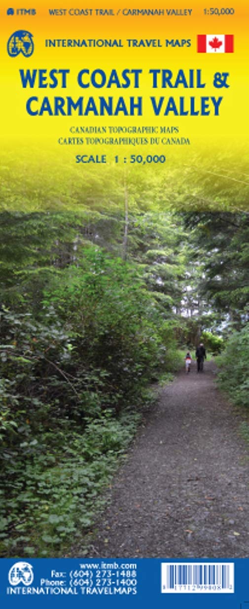 West Coast Trail Map – Metsker Maps