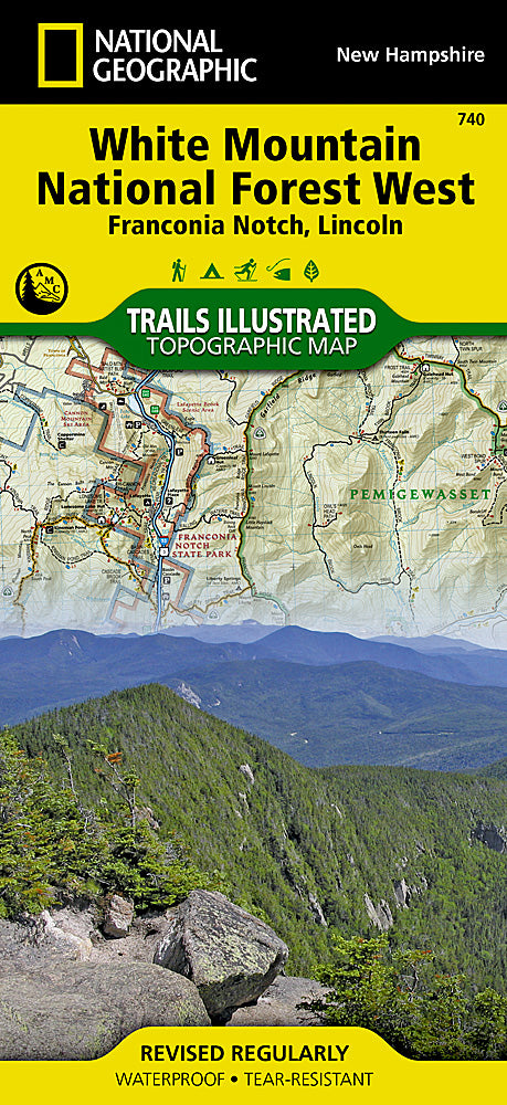 White Mountain National Forest West Trails Illustrated Topographic Map #740 - Cover