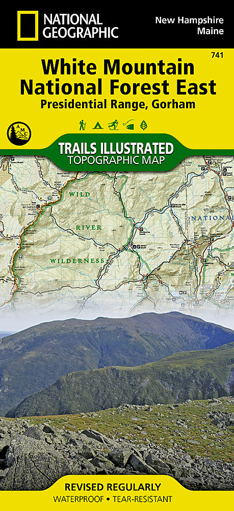 White Mountain National Forest East Trails Illustrated Topographic Map #741 - Cover