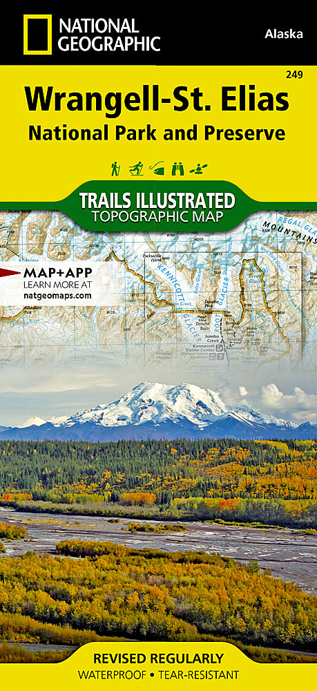 Wrangell-St. Elias National Park Trails Illustrated Topographic Map #249 - Cover