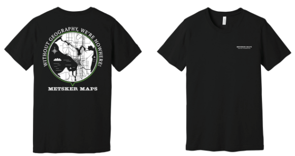 Metsker Maps T-shirt