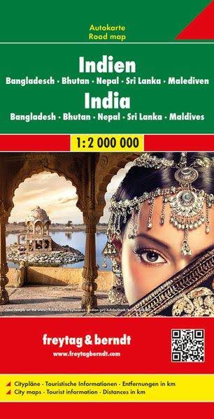 India Bangladesh Bhutan by Freytag & Bradt