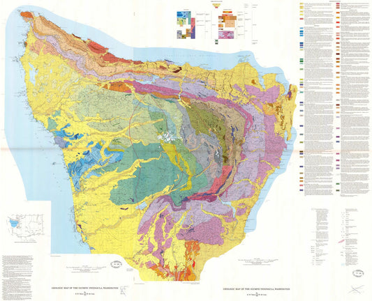 Geologic Map of the Olympic Peninsula