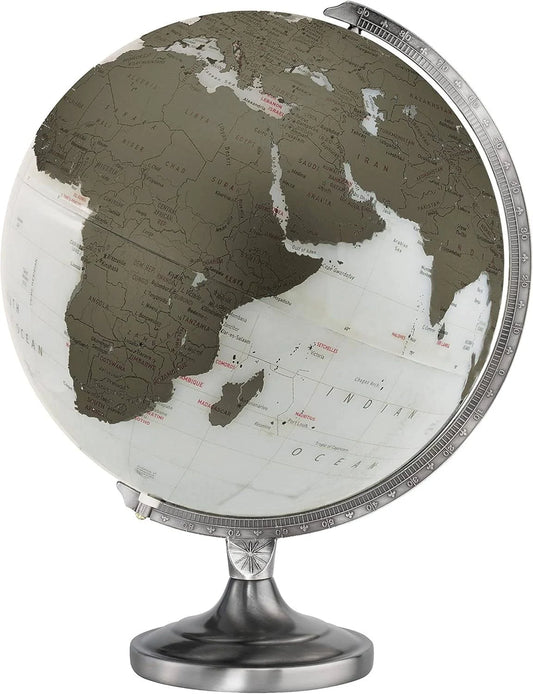Kristian Illuminated World Globe 12"